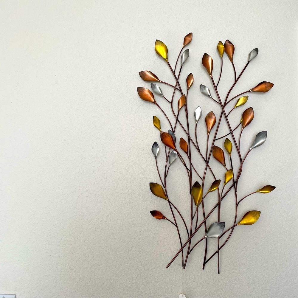 Metal wall decor